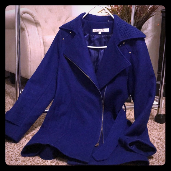 cobalt blue coats